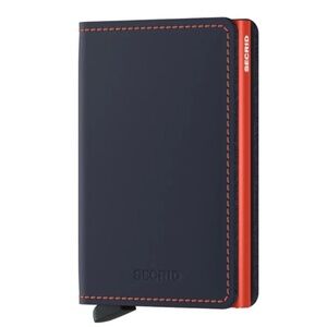 SECRID Slimwallet Matte Night Blue & Orange - As New